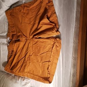Old Navy size 20 goldenrod shorts
